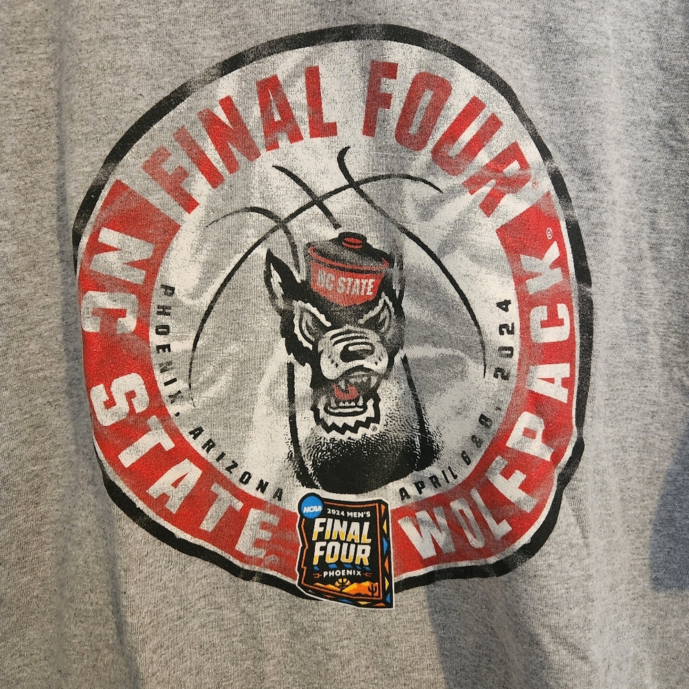 NC State Wolfpack 2024‎ Final Four Basketball T-Shirt - XL, Ncsu, March Madness - Picture 5 of 5